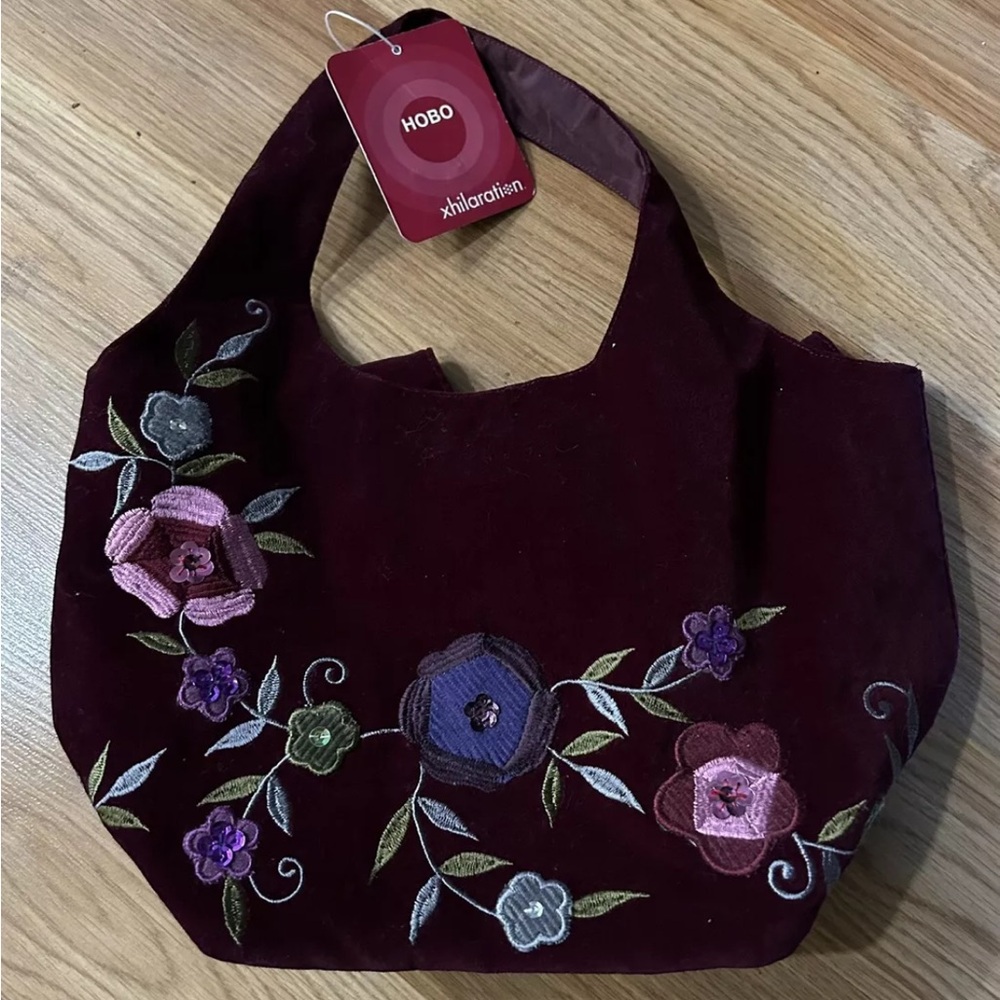 Super Cute Floral Vintage 2001 Xhilaration Purse New Embellished